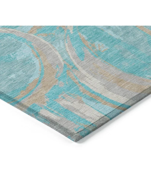 Addison Chantille ACN855-Teal 2 ft. 3 in. X 7 ft. 6 in. Rectangle Rug