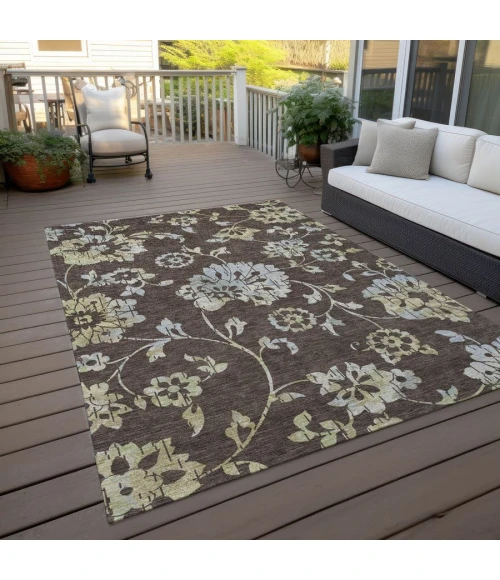 Addison Chantille ACN856-Chocolate 9 ft. X 12 ft. Rectangle Rug