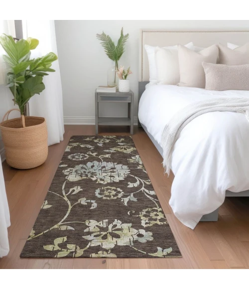 Addison Chantille ACN856-Chocolate 2 ft. 3 in. X 7 ft. 6 in. Rectangle Rug