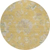 Addison Chantille ACN856-Gold 8 ft. X 8 ft. Round Rug