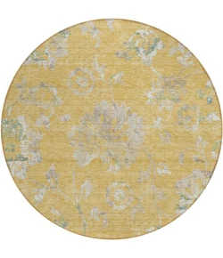 Addison Chantille ACN856-Gold 8 ft. X 8 ft. Round Rug