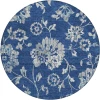 Addison Chantille ACN856-Navy 8 ft. X 8 ft. Round Rug