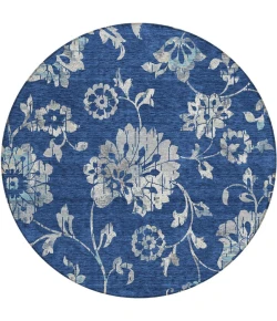 Addison Chantille ACN856-Navy 8 ft. X 8 ft. Round Rug