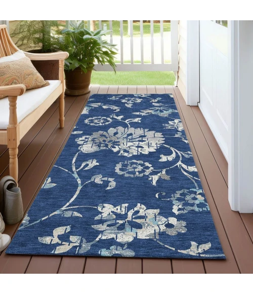 Addison Chantille ACN856-Navy 2 ft. 3 in. X 7 ft. 6 in. Rectangle Rug