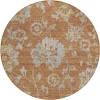 Addison Chantille ACN856-Paprika 8 ft. X 8 ft. Round Rug