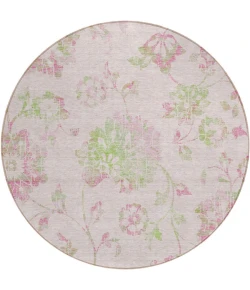 Addison Chantille ACN856-Pink 8 ft. X 8 ft. Round Rug