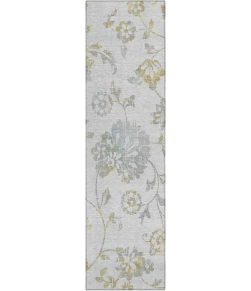 Addison Chantille ACN856-Silver 2 ft. 3 in. X 7 ft. 6 in. Rectangle Rug