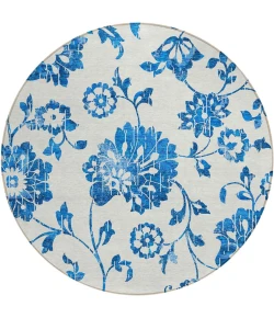 Addison Chantille ACN856-White 8 ft. X 8 ft. Round Rug