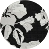 Addison Chantille ACN857-Black 8 ft. X 8 ft. Round Rug