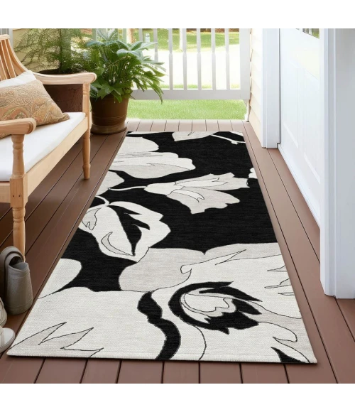 Addison Chantille ACN857-Black 2 ft. 3 in. X 7 ft. 6 in. Rectangle Rug