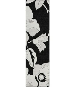 Addison Chantille ACN857-Black 2 ft. 3 in. X 7 ft. 6 in. Rectangle Rug