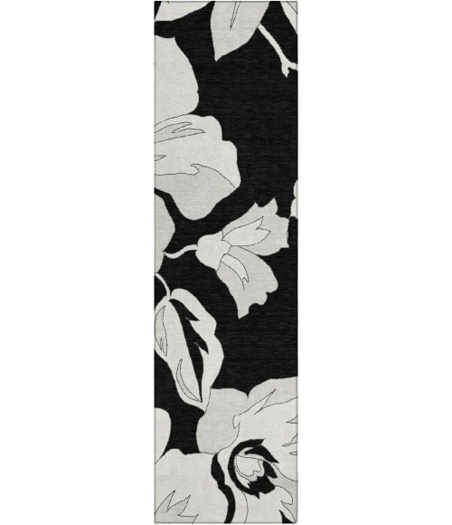 Addison Chantille ACN857-Black 2 ft. 3 in. X 7 ft. 6 in. Rectangle Rug