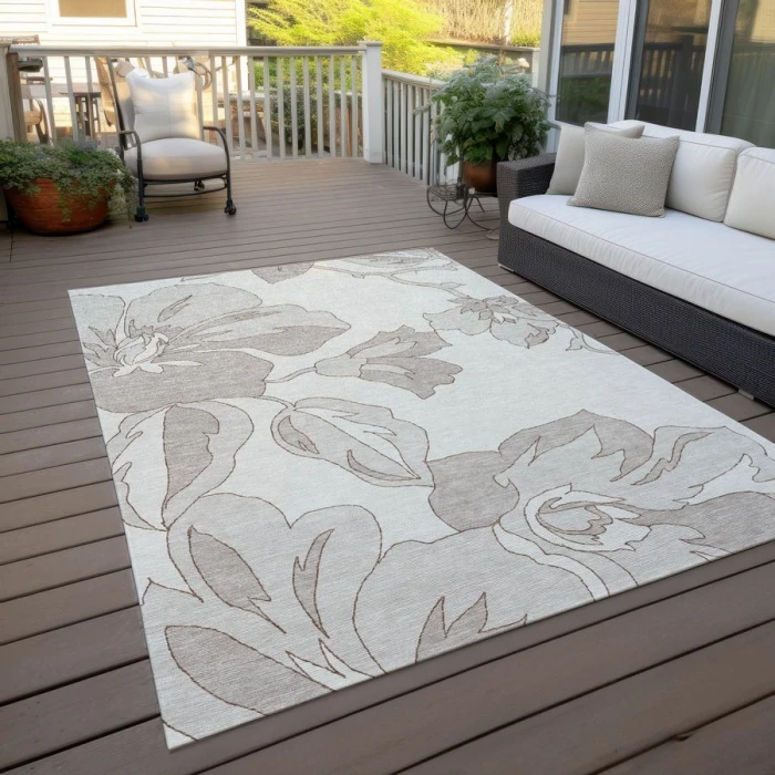 Addison Chantille ACN857-Ivory 8 ft. X 10 ft. Rectangle Rug