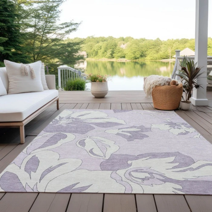 Addison Chantille ACN857-Lavender 8 ft. X 10 ft. Rectangle Rug
