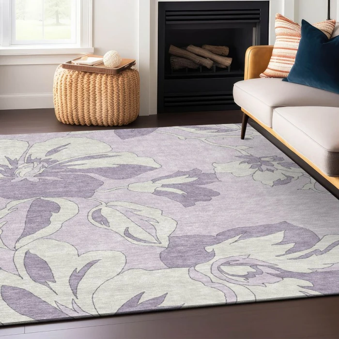 Addison Chantille ACN857-Lavender 8 ft. X 10 ft. Rectangle Rug