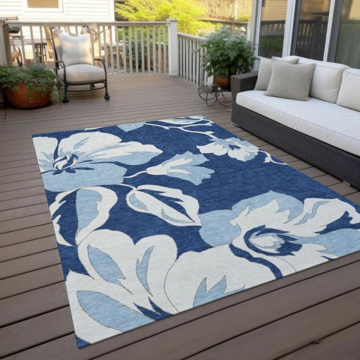 Addison Chantille ACN857-Navy 9 ft. X 12 ft. Rectangle Rug