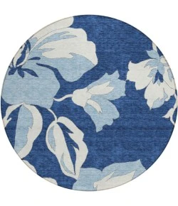 Addison Chantille ACN857-Navy 8 ft. X 8 ft. Round Rug