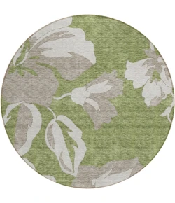 Addison Chantille ACN857-Olive 8 ft. X 8 ft. Round Rug