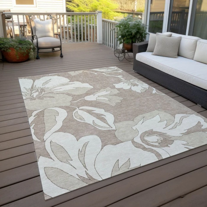 Addison Chantille ACN857-Taupe 9 ft. X 12 ft. Rectangle Rug