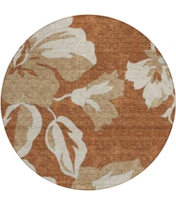 Addison Chantille ACN857-Terracotta 8 ft. X 8 ft. Round Rug