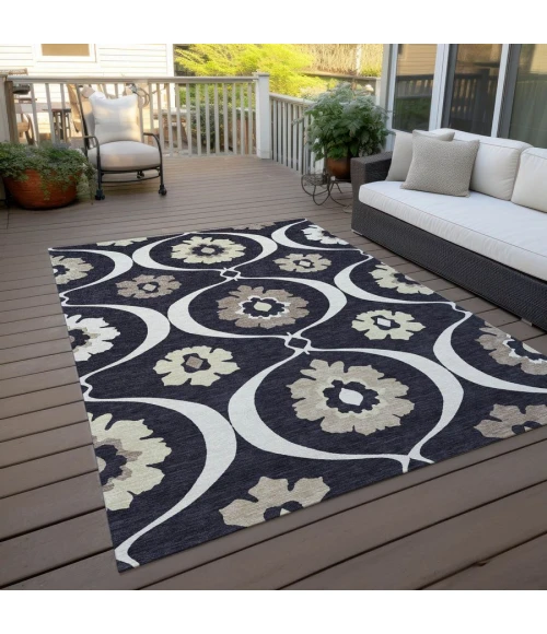 Addison Chantille ACN858-Black 3 ft. X 5 ft. Rectangle Rug