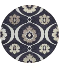 Addison Chantille ACN858-Black 8 ft. X 8 ft. Round Rug