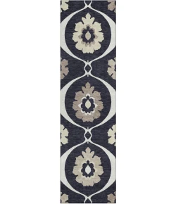 Addison Chantille ACN858-Black 2 ft. 3 in. X 7 ft. 6 in. Rectangle Rug