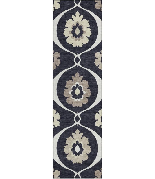 Addison Chantille ACN858-Black 2 ft. 3 in. X 7 ft. 6 in. Rectangle Rug