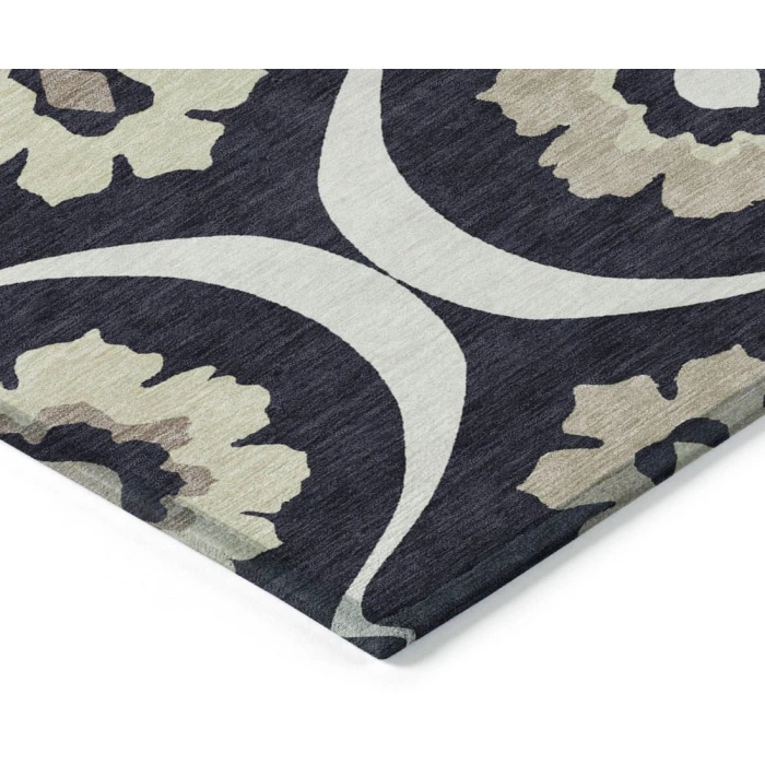 Addison Chantille ACN858-Black 9 ft. X 12 ft. Rectangle Rug