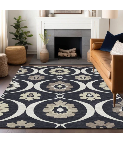 Addison Chantille ACN858-Black 3 ft. X 5 ft. Rectangle Rug