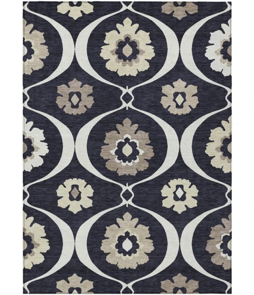 Addison Chantille ACN858-Black 3 ft. X 5 ft. Rectangle Rug