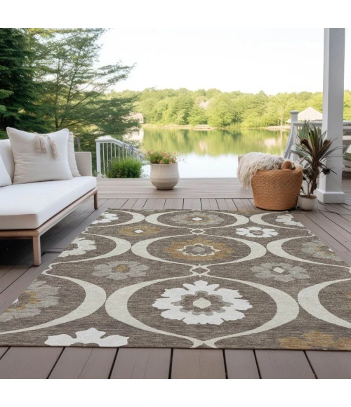 Addison Chantille ACN858-Brown 5 ft. X 7 ft. 6 in. Rectangle Rug