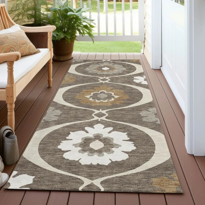 Addison Chantille ACN858-Brown 2 ft. 3 in. X 7 ft. 6 in. Rectangle Rug