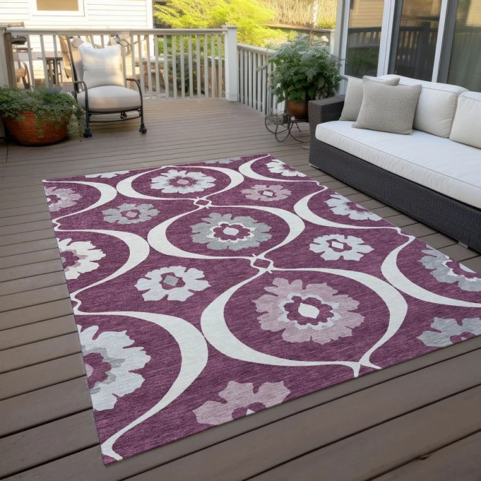 Addison Chantille ACN858-Eggplant 9 ft. X 12 ft. Rectangle Rug