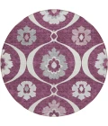 Addison Chantille ACN858-Eggplant 8 ft. X 8 ft. Round Rug