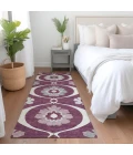 Addison Chantille ACN858-Eggplant 2 ft. 3 in. X 7 ft. 6 in. Rectangle Rug