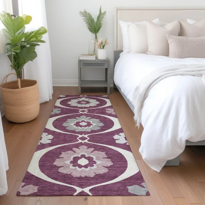 Addison Chantille ACN858-Eggplant 2 ft. 3 in. X 7 ft. 6 in. Rectangle Rug