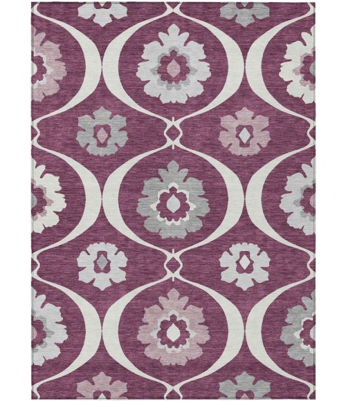 Addison Chantille ACN858-Eggplant 5 ft. X 7 ft. 6 in. Rectangle Rug