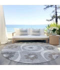 Addison Chantille ACN858-Gray 8 ft. X 8 ft. Round Rug