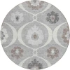 Addison Chantille ACN858-Gray 8 ft. X 8 ft. Round Rug