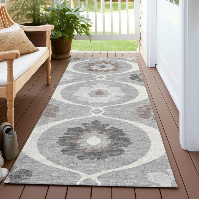 Addison Chantille ACN858-Gray 2 ft. 3 in. X 7 ft. 6 in. Rectangle Rug
