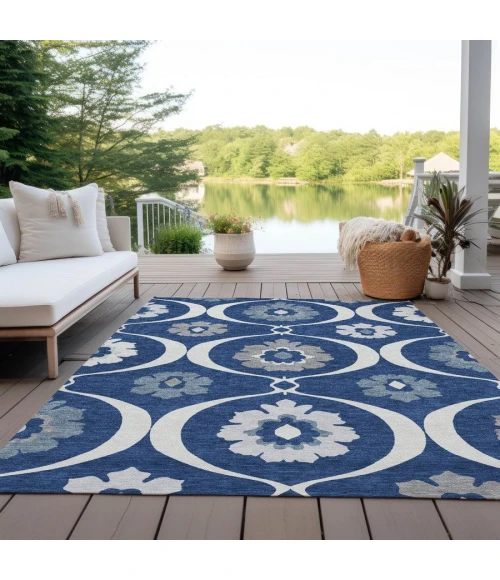 Addison Chantille ACN858-Navy 5 ft. X 7 ft. 6 in. Rectangle Rug