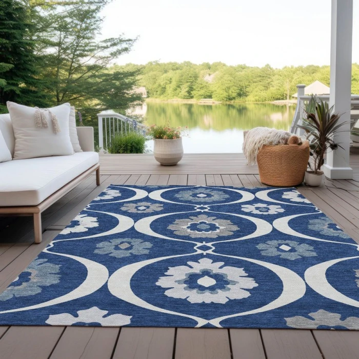 Addison Chantille ACN858-Navy 9 ft. X 12 ft. Rectangle Rug