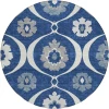 Addison Chantille ACN858-Navy 8 ft. X 8 ft. Round Rug