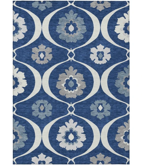 Addison Chantille ACN858-Navy 5 ft. X 7 ft. 6 in. Rectangle Rug