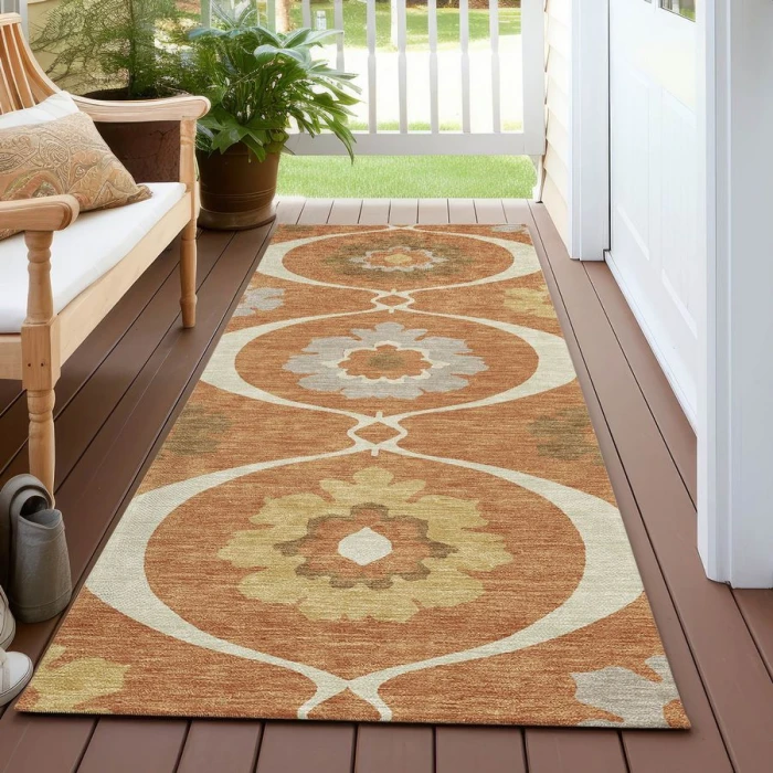 Addison Chantille ACN858-Paprika 2 ft. 3 in. X 7 ft. 6 in. Rectangle Rug