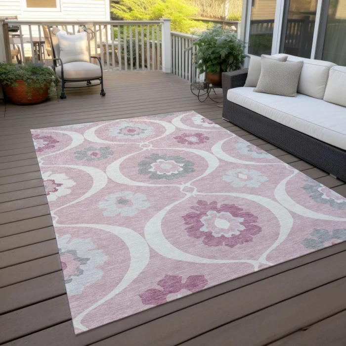 Addison Chantille ACN858-Pink 8 ft. X 10 ft. Rectangle Rug