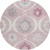 Addison Chantille ACN858-Pink 8 ft. X 8 ft. Round Rug