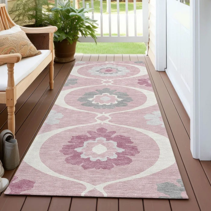 Addison Chantille ACN858-Pink 2 ft. 3 in. X 7 ft. 6 in. Rectangle Rug