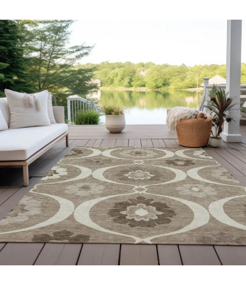 Addison Chantille ACN858-Taupe 5 ft. X 7 ft. 6 in. Rectangle Rug